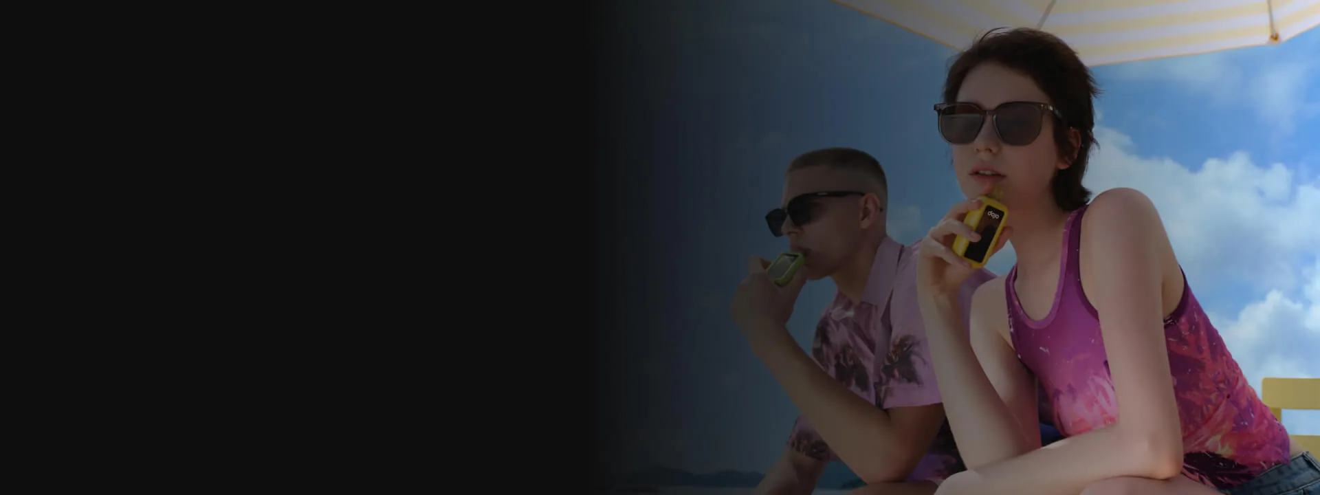 VAPORESSO hero background image