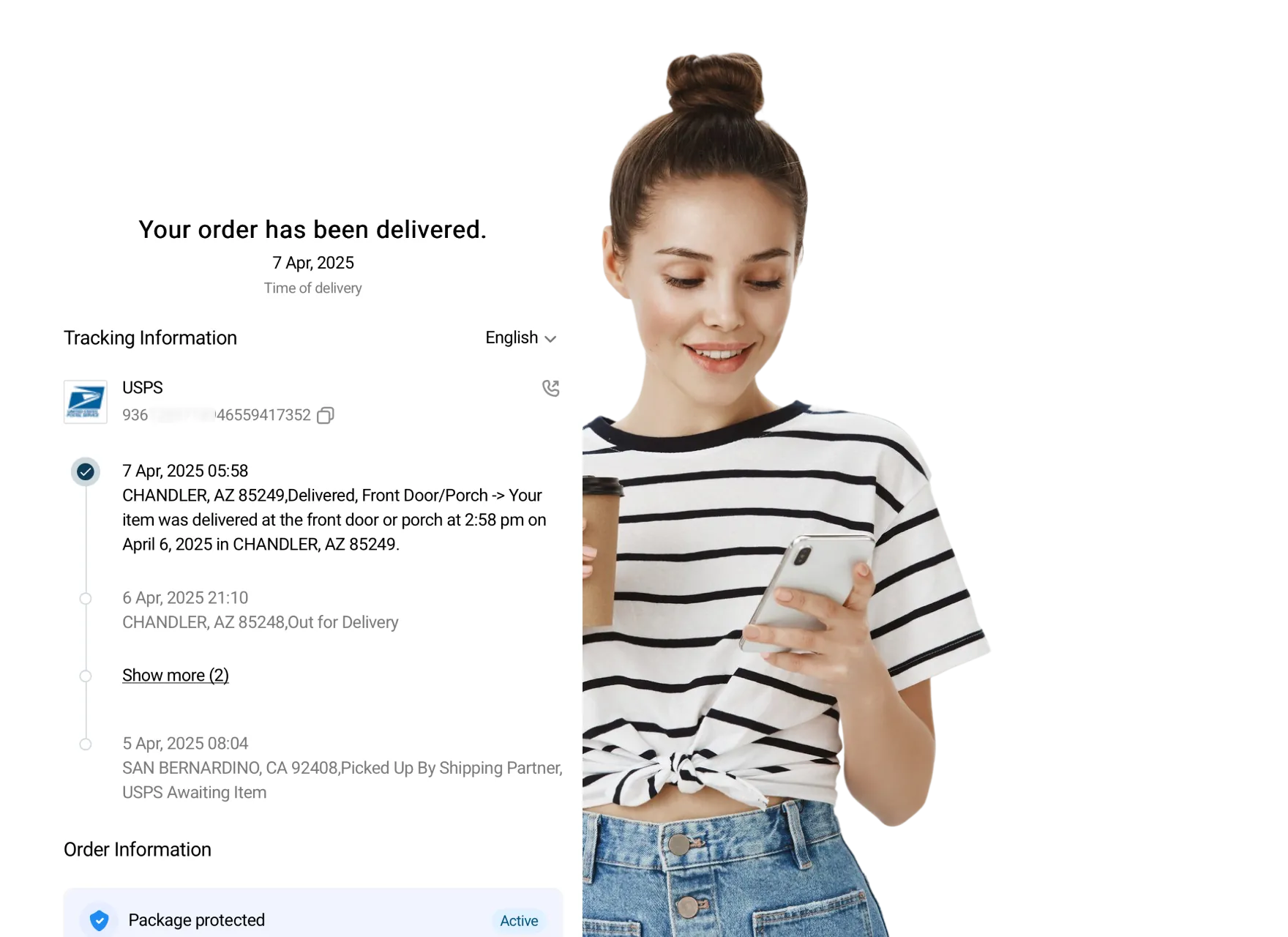 17TRACK's logistics tracking