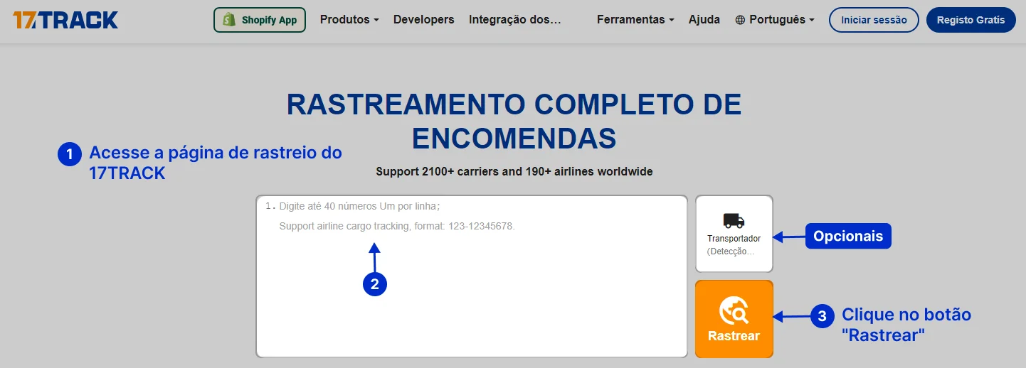Rastreamento da empresa ZYEX. Aprenda como rastrear pacotes no 17TRACK. Insira o seu número de rastreamento ZYEX no site oficial do 17TRACK.